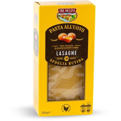 Pasta sfoglia ruvida per lasagne