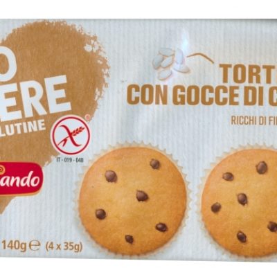 Dolciando Amo Essere Tortini con Gocce di Cioccolato 4x35g