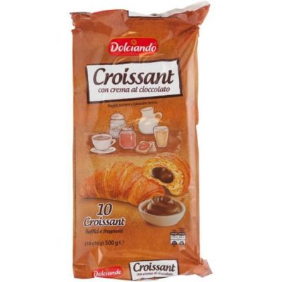 Dolciando Croissant con crema al cioccolato 10x50g