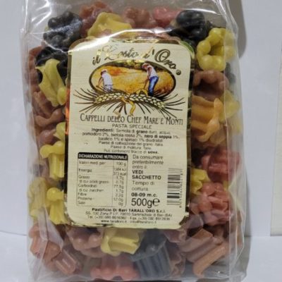 Tarall Cappelli dello Chef Mare e Monti - 500 g