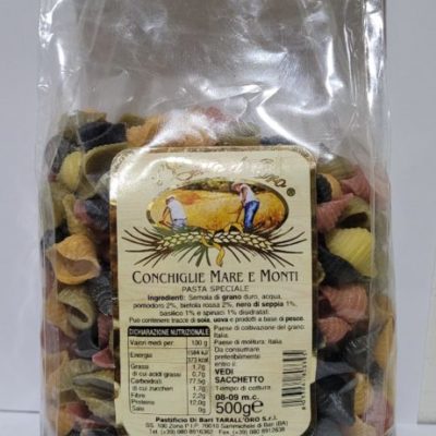 Tarall Conchiglie Mare e Monti - 500 g